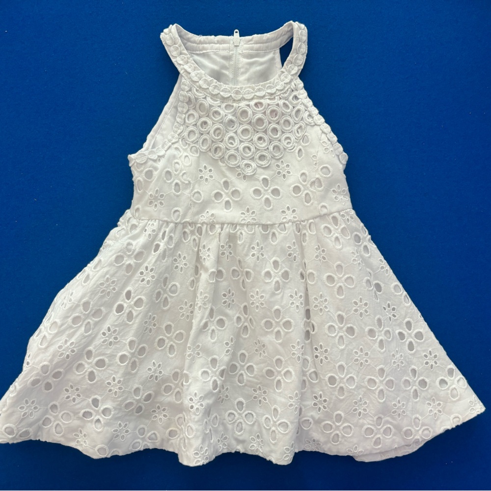 Lilly Pulitzer 2T white eyelet lace dress